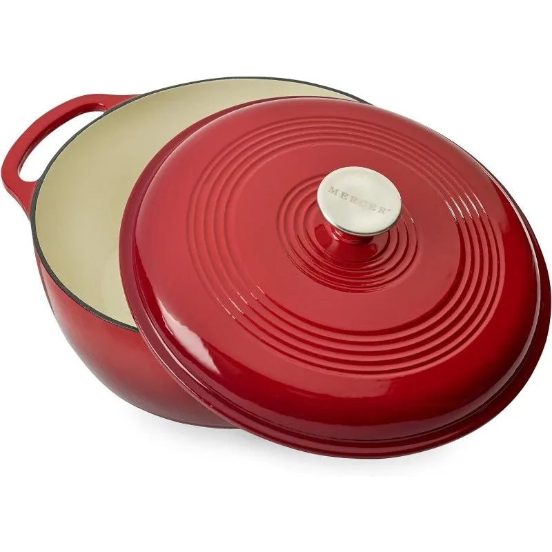 Enameled Cast Iron Dutch Oven, 6 Qt.