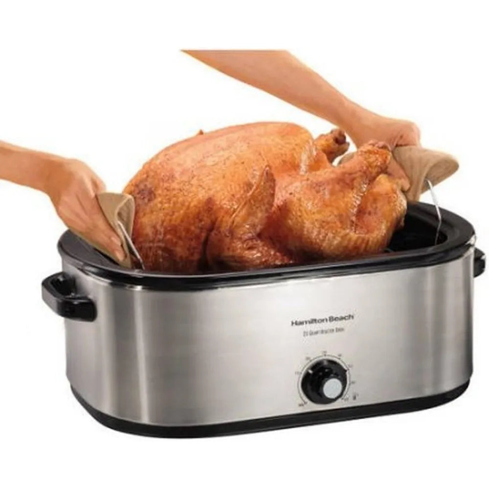 22-Quart Roaster Oven/Self-Basting Lid