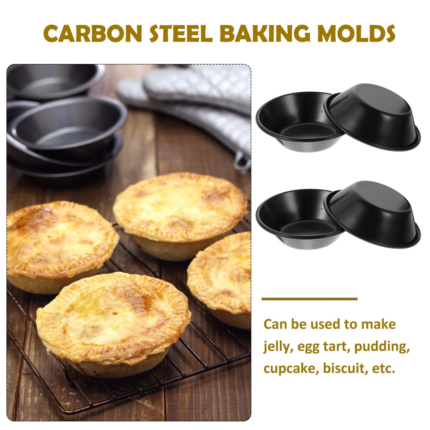 4 PCS Individual Muffin Tins For Airfryer