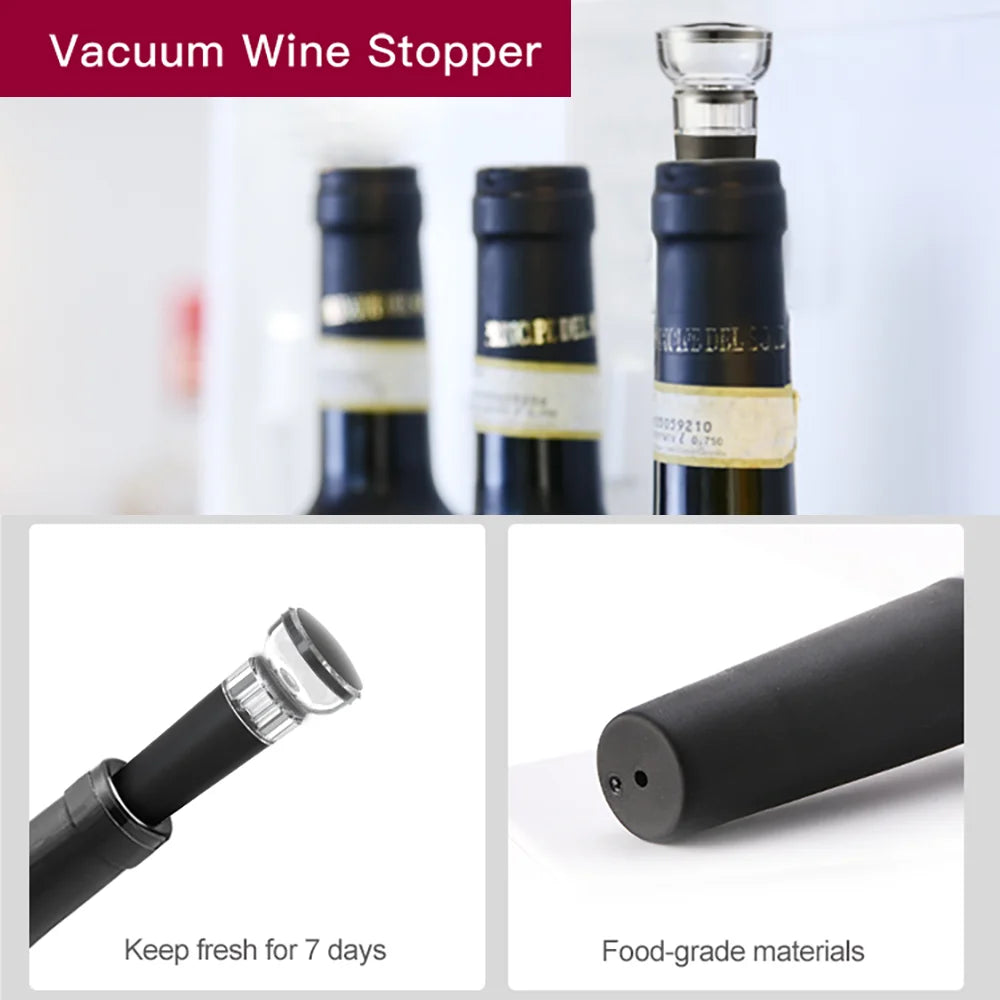 1Set Electric Wine Opener Automatic Corkscrew