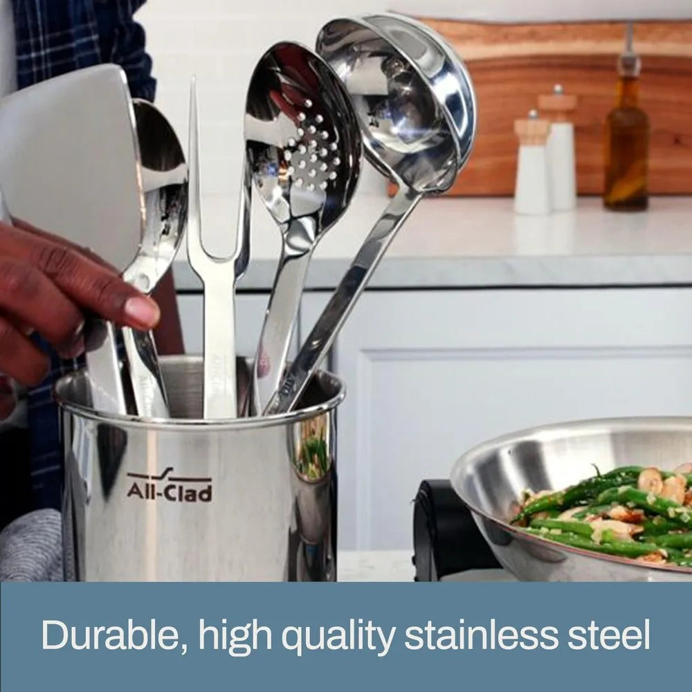 Stainless Steel Kitchen Gadgets and Caddy