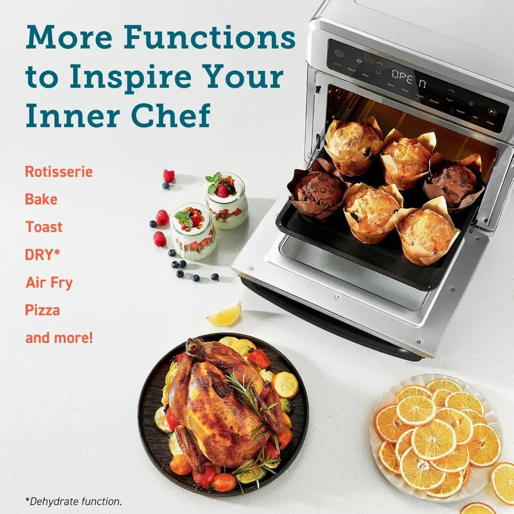 13Qt Airfryer Combo With Rotisserie