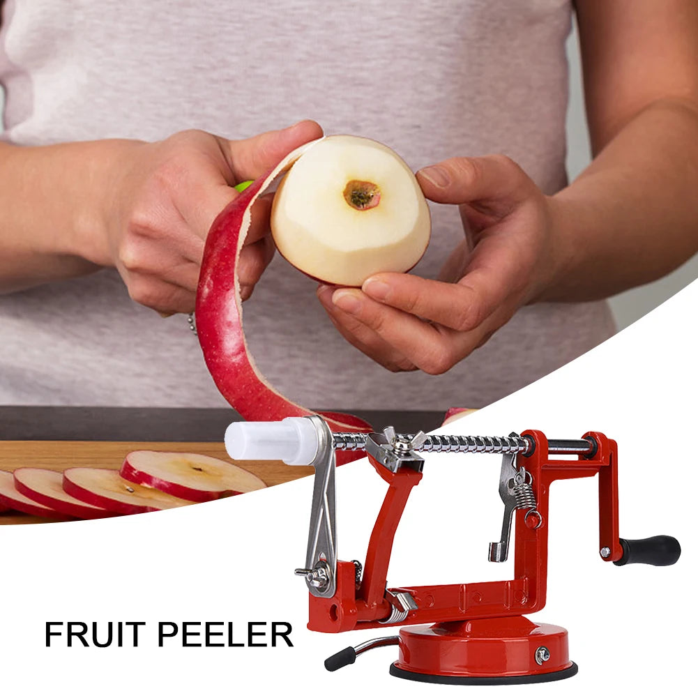 Hand-cranked Fruit/Vegetable Peeling Machine /Suction Base