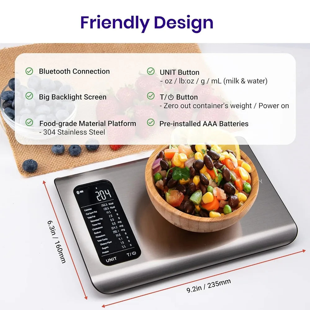 Kitchen Scale, Digital Grams and Ounces