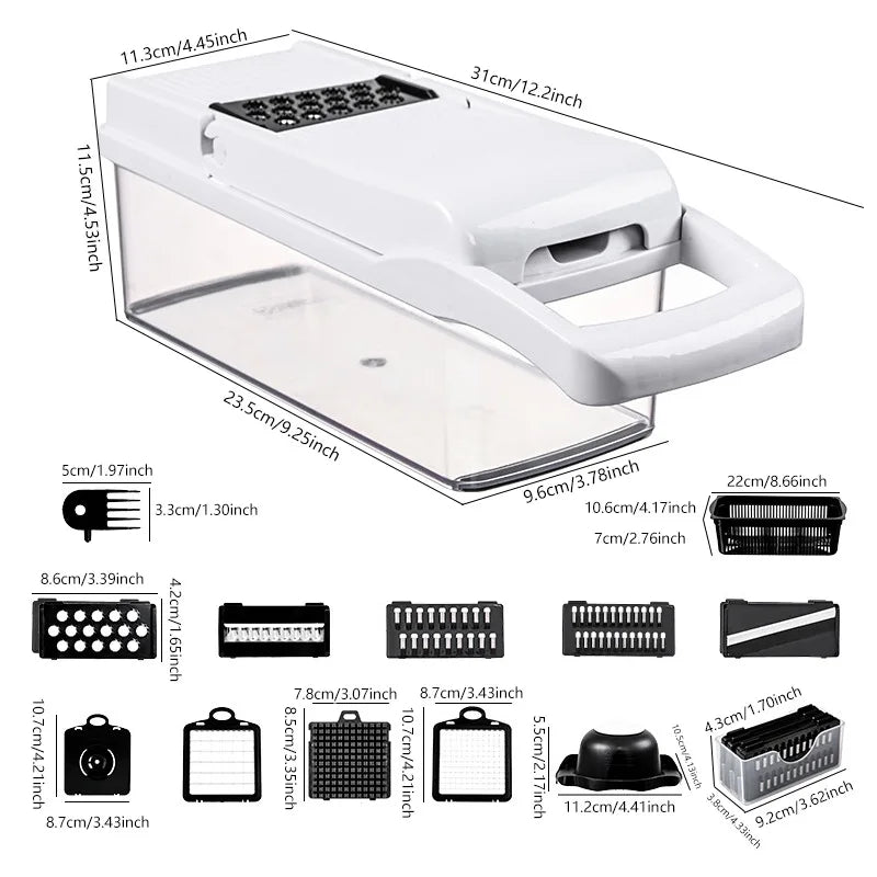 Multifunctional Household Slicer, Planer,Cutter, Dicer