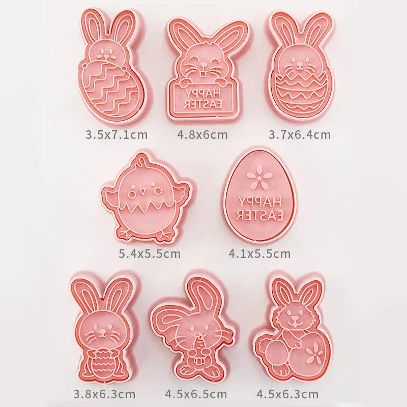 Easter Plastic Cookie Cutters