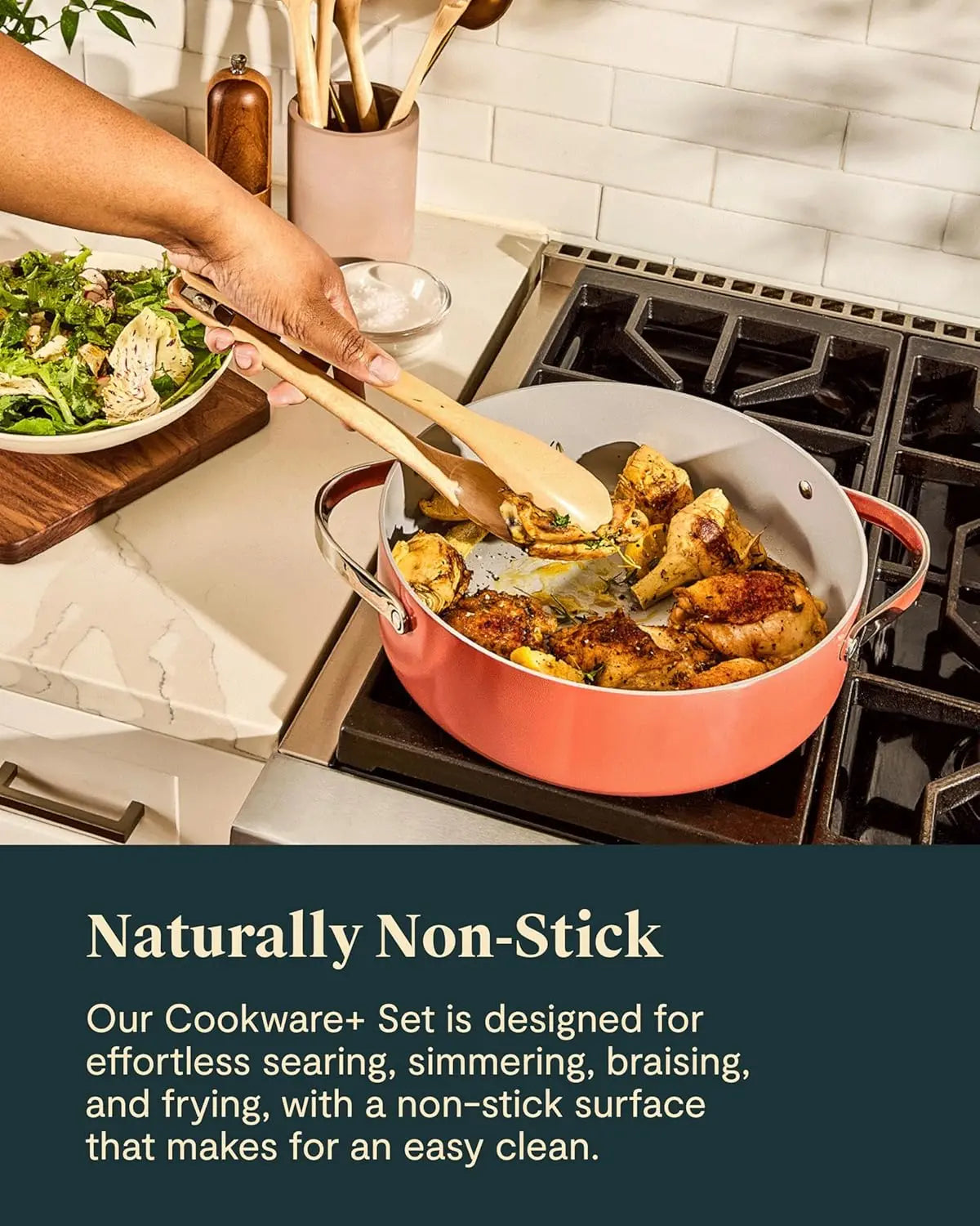 Specialty Cookware Set Pans, Lids & Storage