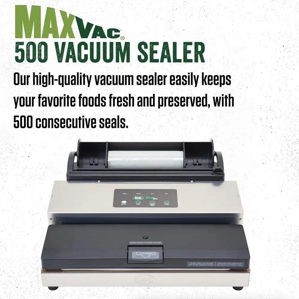 MaxVac Aluminum Vacuum Sealer/ Bag Holder/Cutter