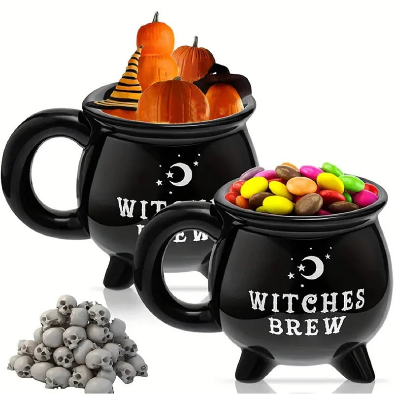 Halloween Witch Brew Coffee Mug Ceramic