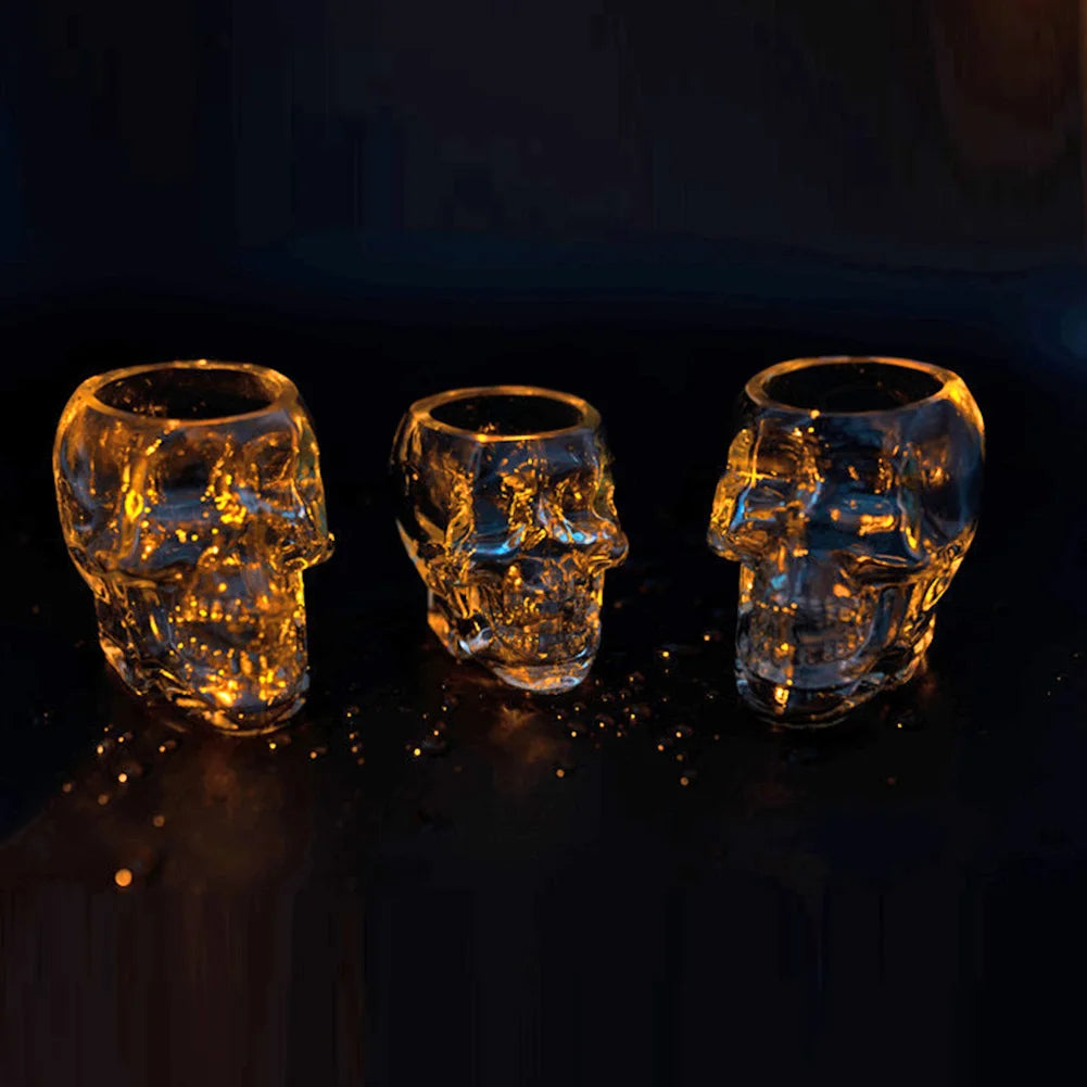 Skull Glasses Funny Entertainment Glassware