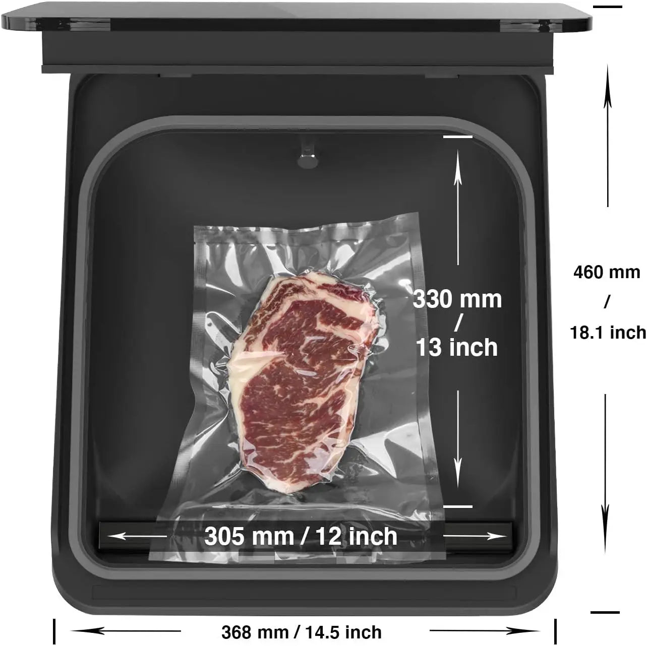 12-Inch Chamber Vacuum Sealer