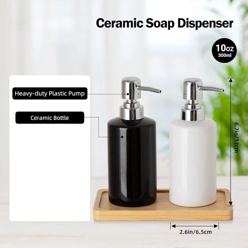 Ceramic Liquid Soap Pump Dispenser