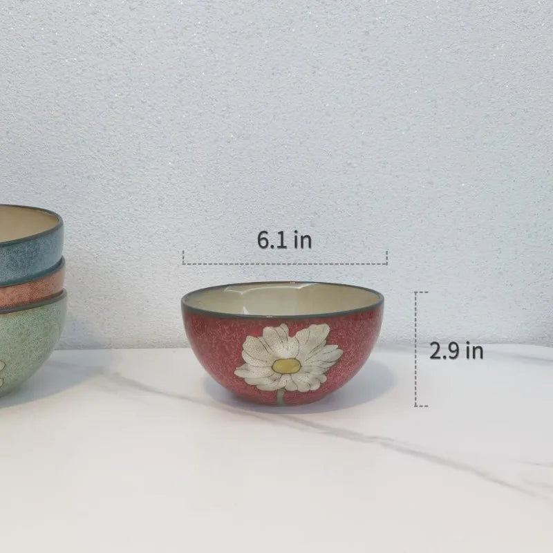 Ceramic Bowls Set of 4